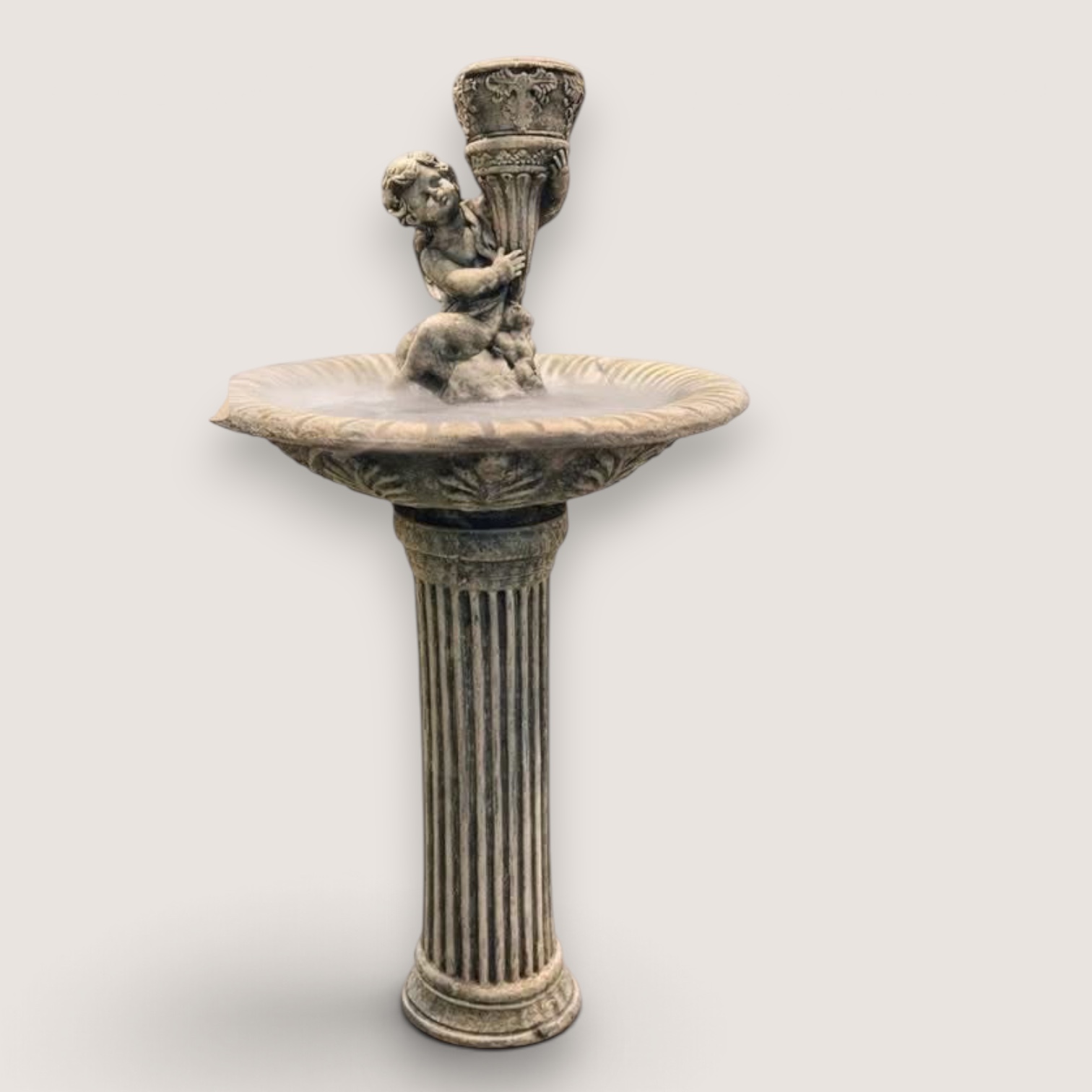 Angel Planter Fountain Set